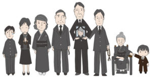 喪中