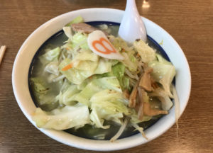 8番ラーメン - 野菜ラーメン塩味