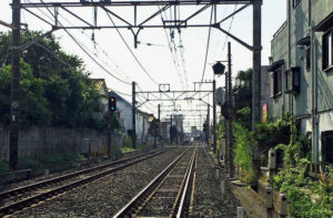 線路沿い - 西武新宿線